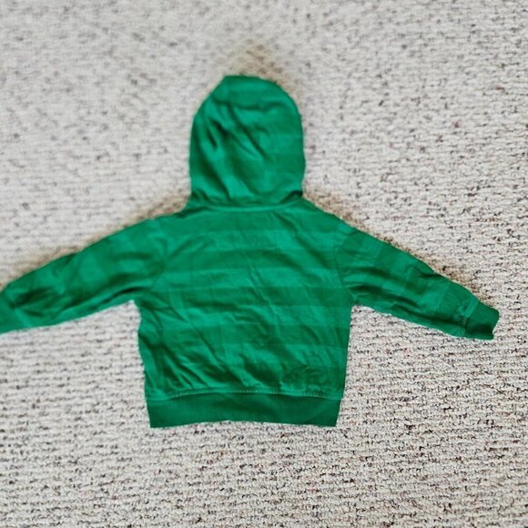 EUC Green & Yellow Hurley 24mo Hoodie - Picture 2 of 3